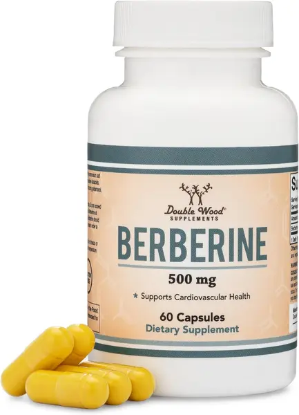 Double Wood Supplements Berberine 60 cap.