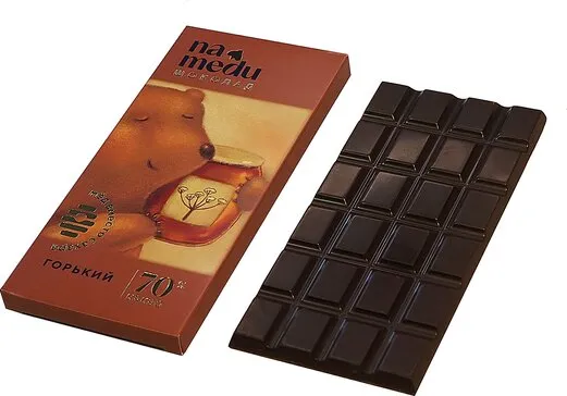 NA MEDU 70 % Ащы Балалар шоколады 20 гр.