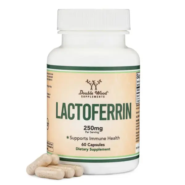 Double Wood Lactoferrin Лактоферрин 60 капсул