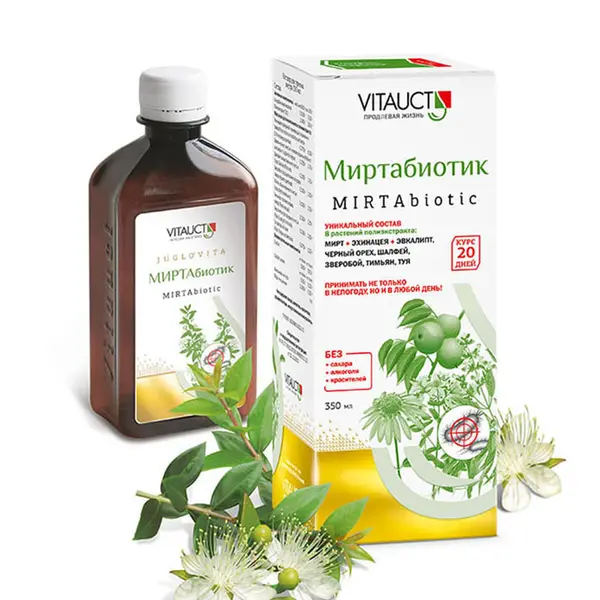 VITAUCT Миртабиотик 350мл.