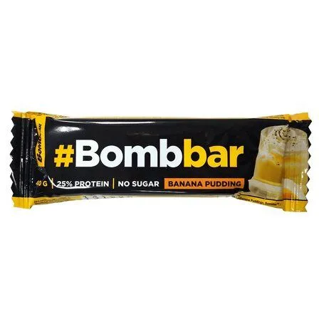 BOMBBAR Батончик глазированный БАНАНОВЫЙ ПУДДИНГ 40г