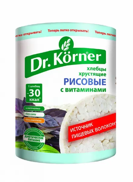 Хлебцы "Рисовые" с витаминами 100гр.