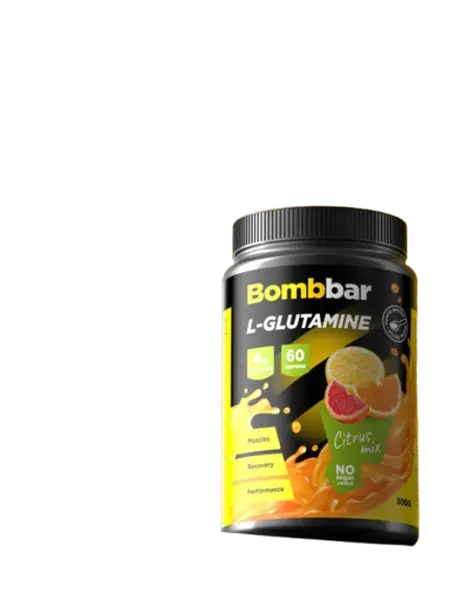 Bombbar Коктейль L-глютамин Цитрусовый микс 300 гр.