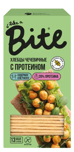 Bite Хлебцы протеиновые чечевичные 100 гр.