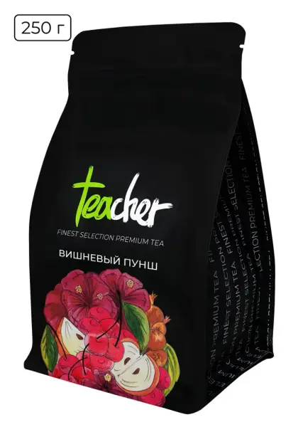 TEACHER Чай Вишнёвый пунш 250 гр.