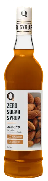 Ноль Грамм Сироп для кофе, для чая, для напитков, zero без сахара, низкокалорийный Миндаль, 500мл