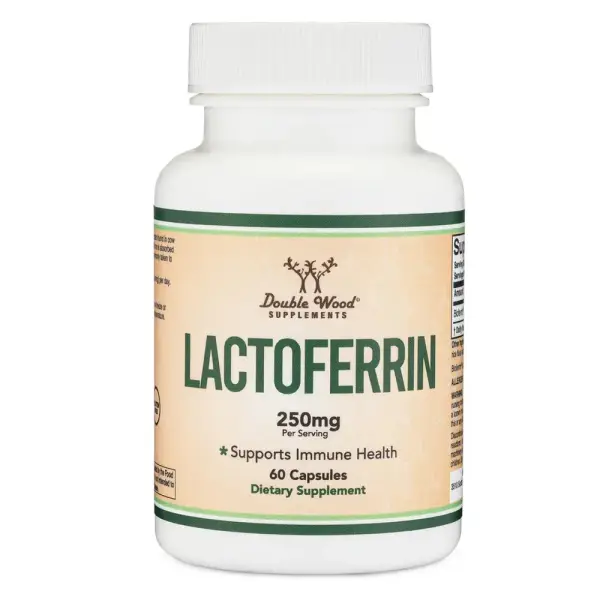 Double Wood Lactoferrin Лактоферрин 60 капсул
