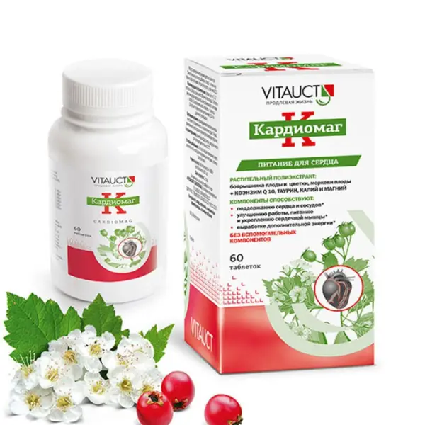 VITAUCT Кардиомаг 60 таб.