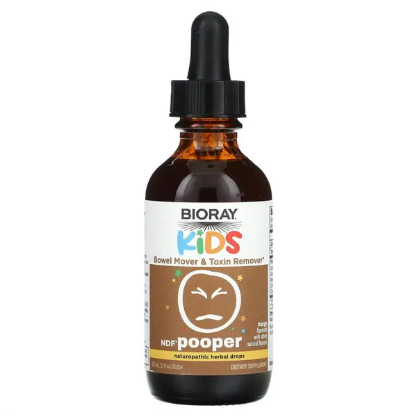 Bioray Kids NDF Pooper Liquid 60 мл. (очищение кишечника и удаление токсинов)