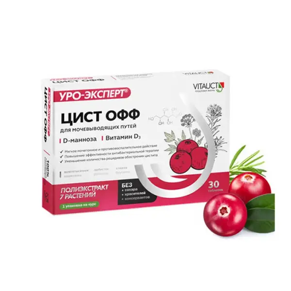 VITAUCT Цистофф 30 таб.