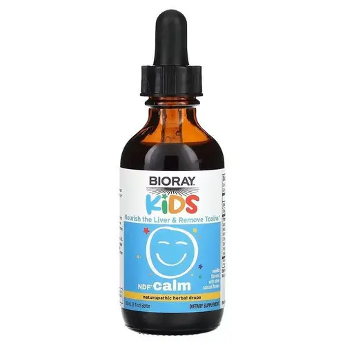 Bioray Kids NDF Calm Liquid 60 мл. (для печени и вывода токсинов, с ванильным вкусом)