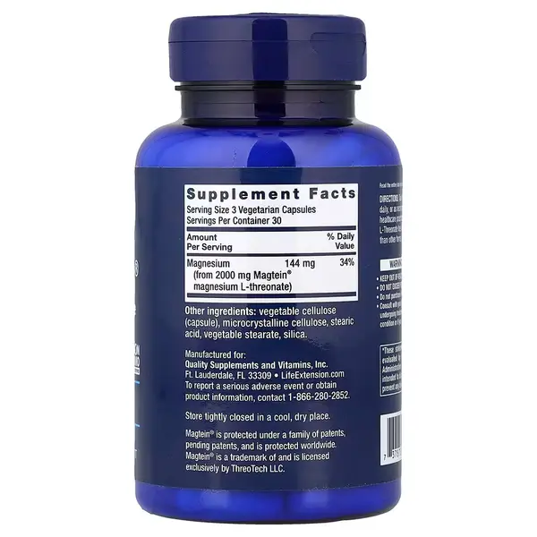 Life Extention Neuro-Mag Magnesium L-Threonate 90 cap.