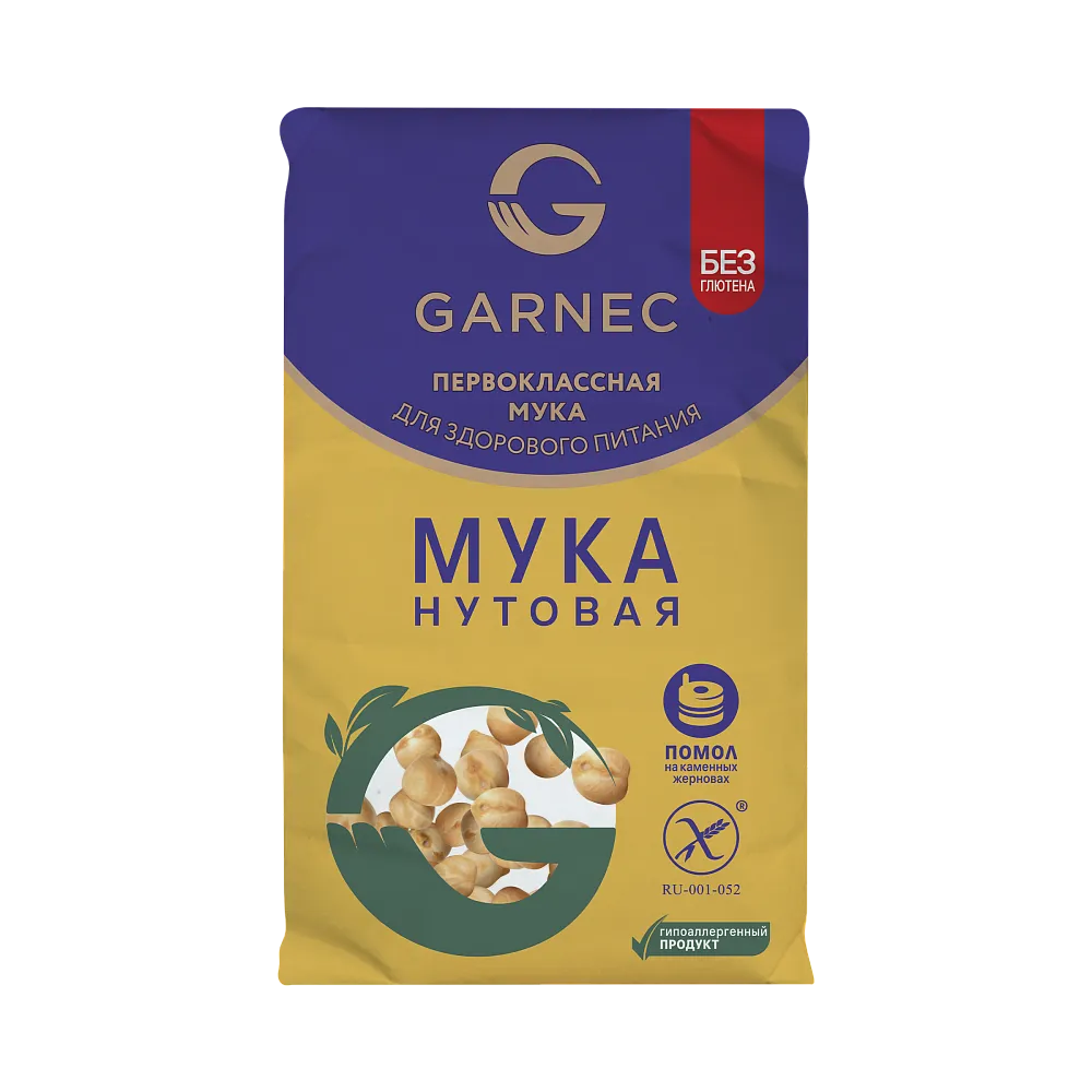 Мука Гарнец Нутовая 400гр
