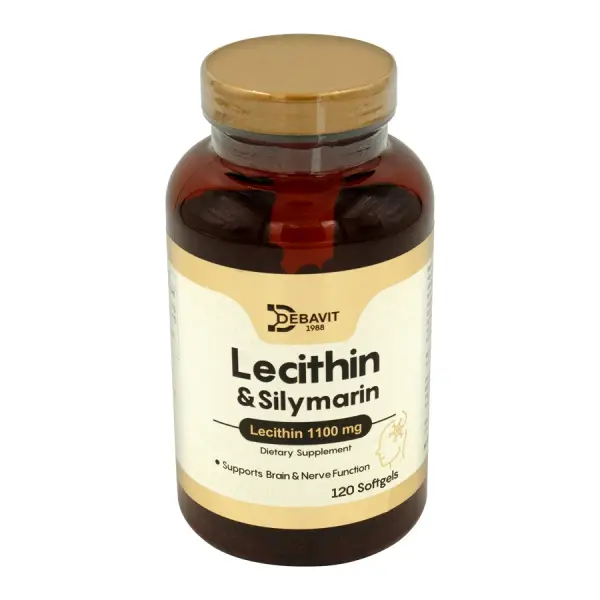 Debavit Lecithin & Silymarin 120 cap.