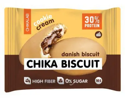 CHIKALAB Печенье неглазированное с начинкой БИСКВИТ ДАТСКИЙ  50гр.