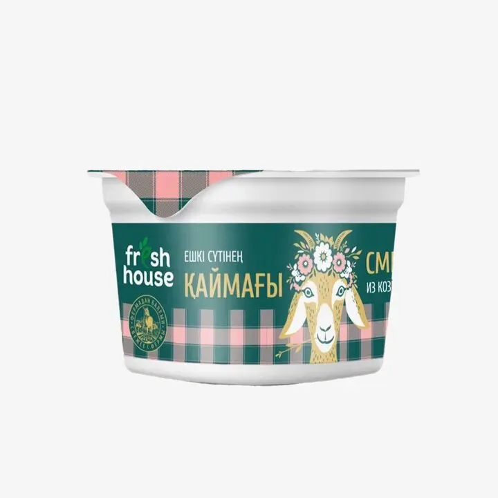 Fresh House Ешкі сүтінен жасалған қаймақ 20% 200 гр.
