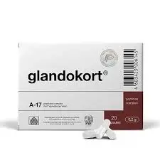 Glandokort Гландокорт (эндокринная система) пептид для надпочечников (20 капсул)