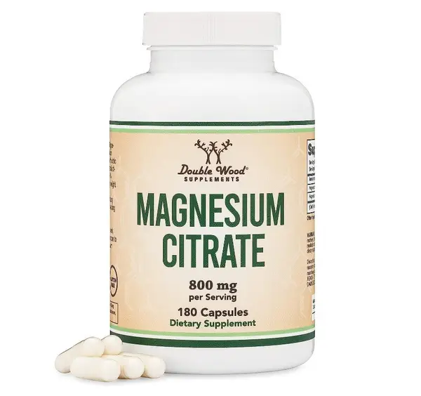 Double Wood Supplements Magnesium Citrate цитрат магния 180 капсул