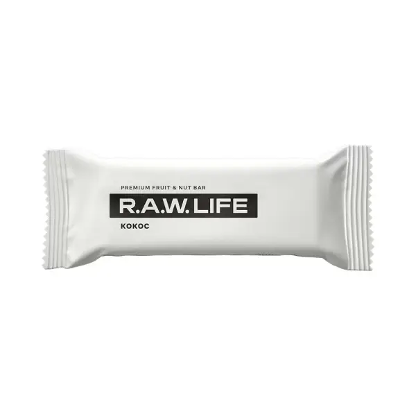 R.A.W. LIFE Батончик орехово-фруктовый, Кокос 47г