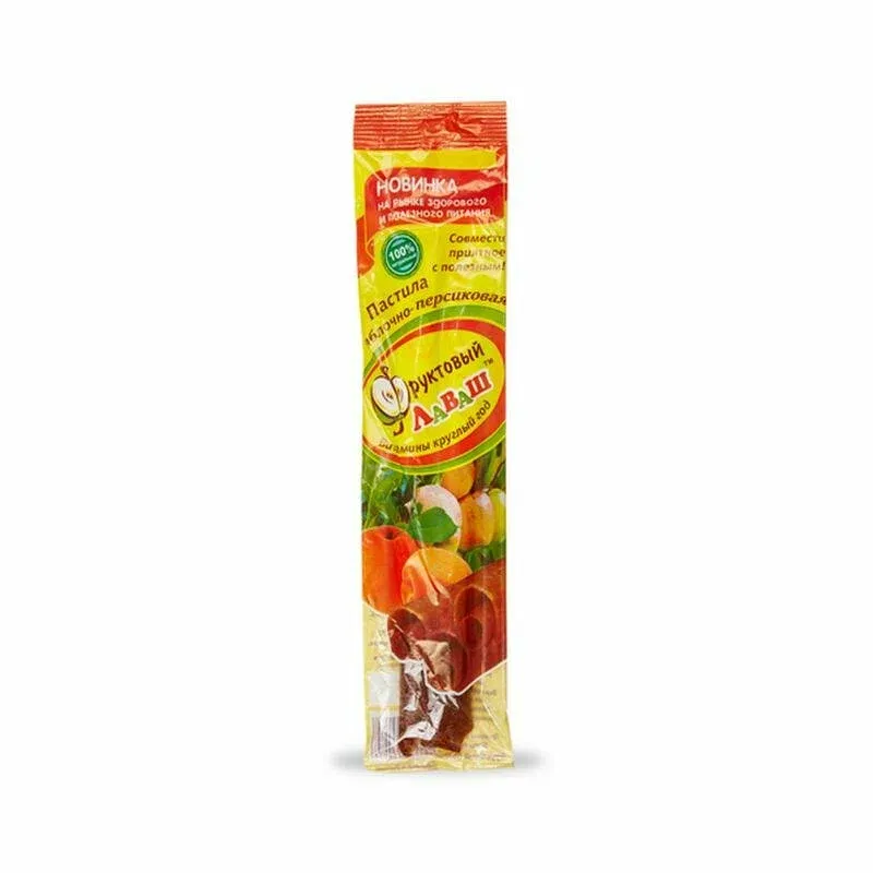 Пастила Яблочно-Персиковая 70гр.