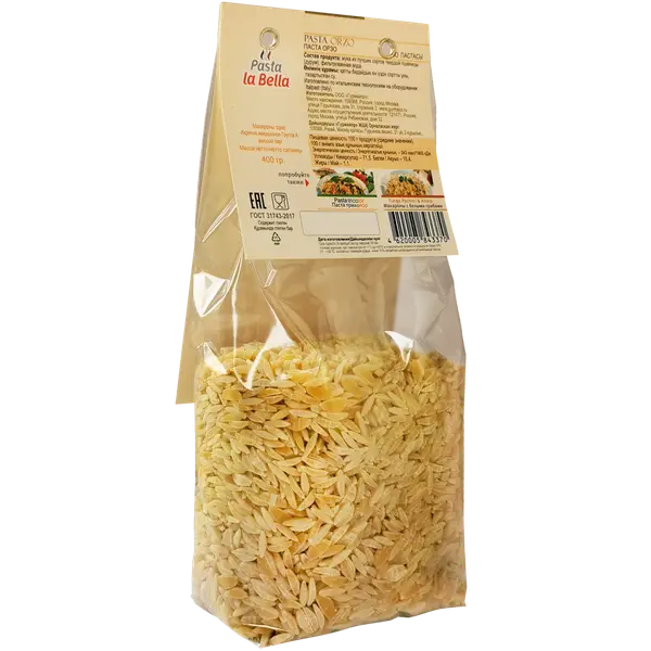 Pasta la Bella Орзо 400гр.