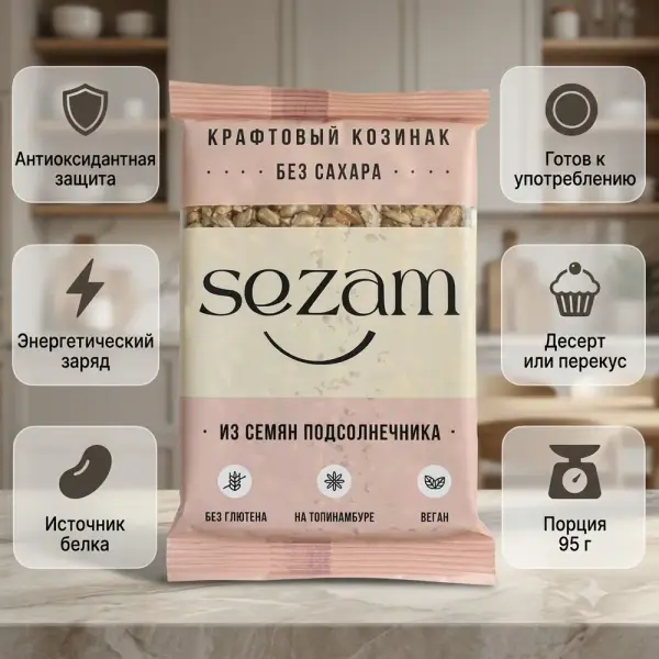 Sezam Күнбағыс козинагы 95 гр.