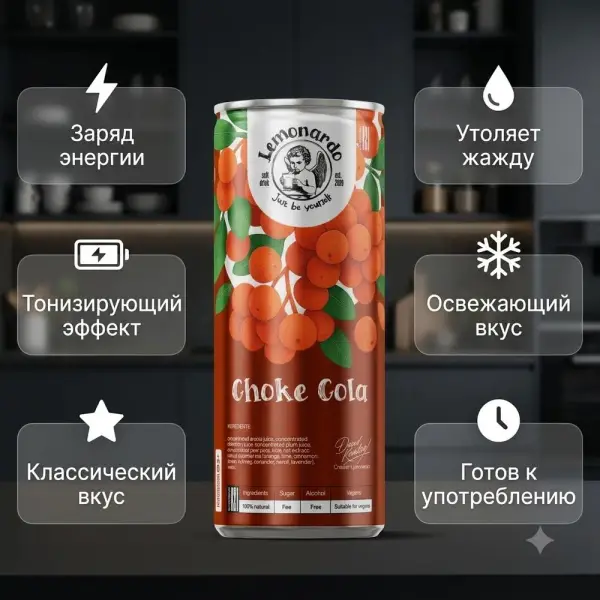 Lemonardo Кола лимонады т/б 330 мл.* 12 дана.
