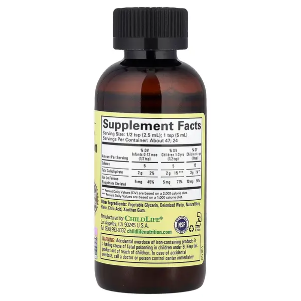 CHILD LIFE Liquid Iron 118 ml.
