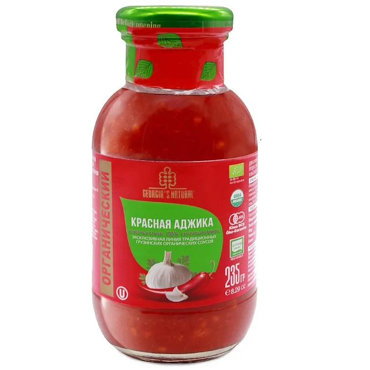 ORGANIC GEORGIAS NATURAL Красная аджика 235 гр.