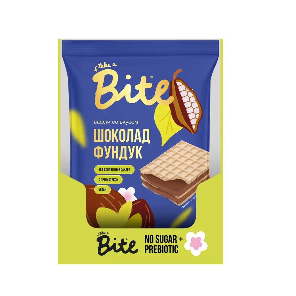 Bite Вафли Шоколад-Фундук 35гр.