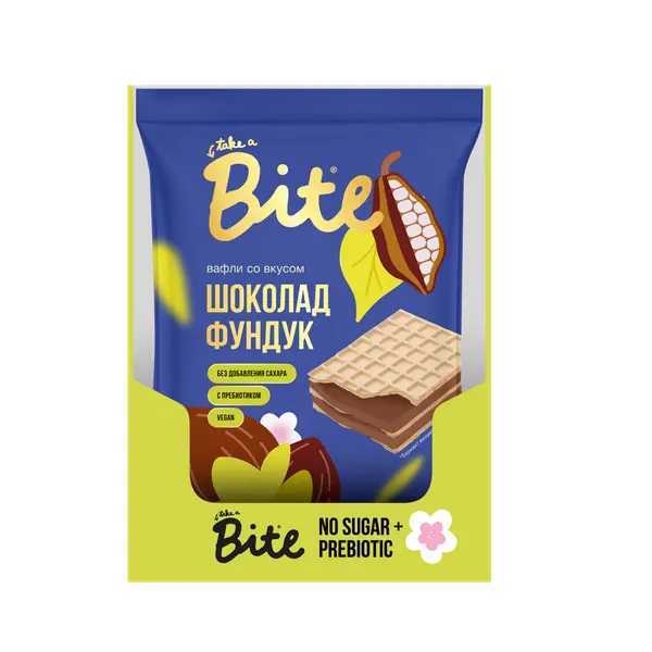 Bite Вафли Шоколад-Фундук 35гр.