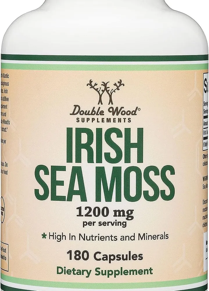 Double Wood Irish Moss Extract 180 cap.