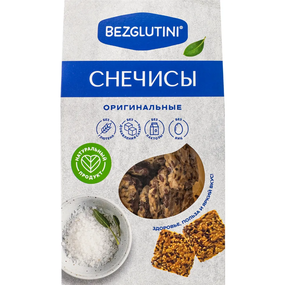 Bezglutini Снечесы оригинальные 70 гр.