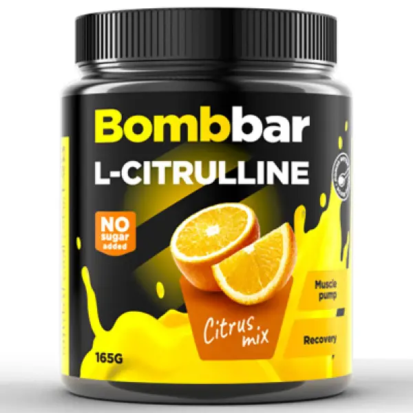 Bombbar Коктейль L-цитруллин Цитрусовый микс 165 гр.