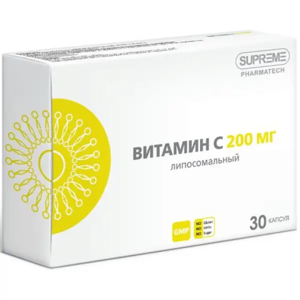 SUPREME Витамин С липосомальный 30 таб