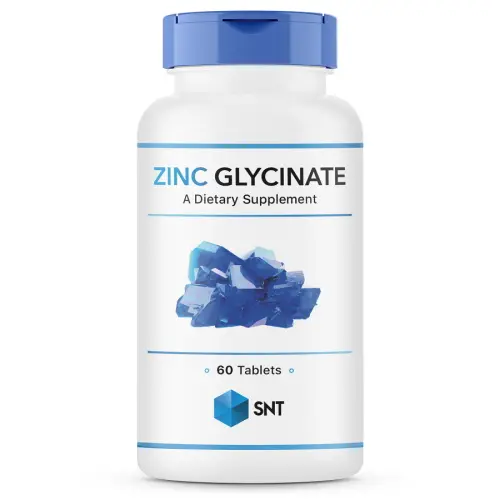 SNT Zinc Glycinate 50 mg, (Цинк Глицинат) 60 таблеток