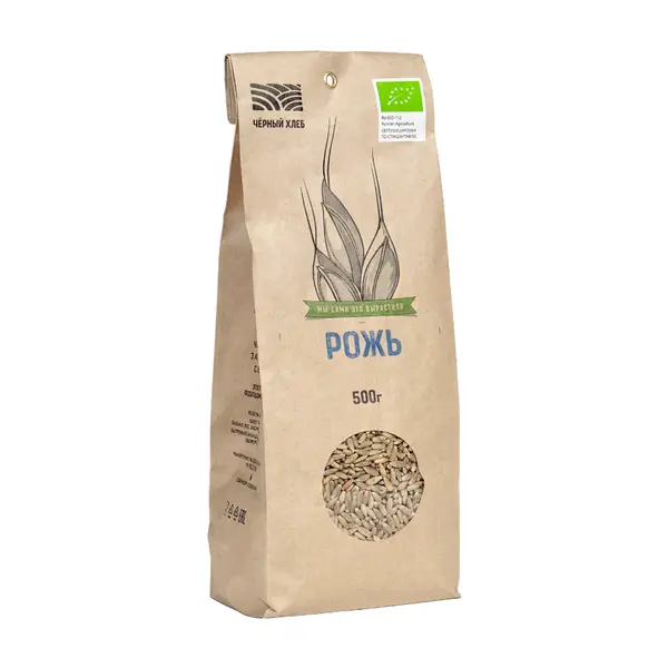 Черный Хлеб Крупа Рожь 500 г