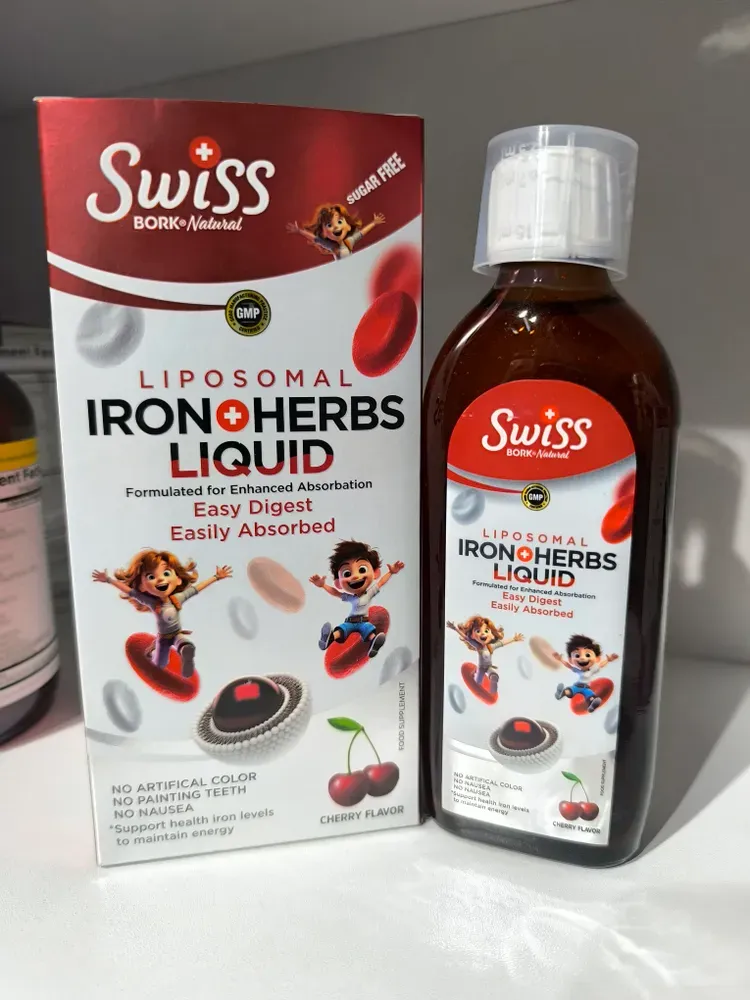 Swiss Bork Iron herbs liquid 150 мл.