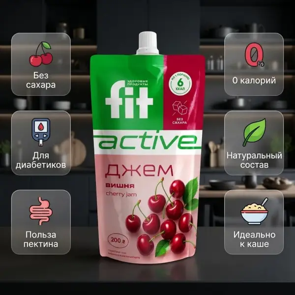 Fit Active Шие джемі 200 гр.*10 дана.