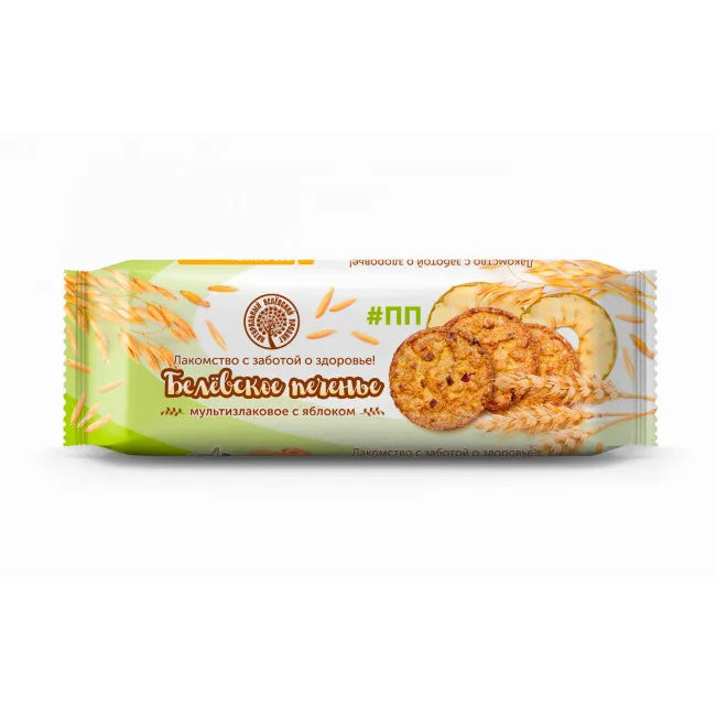 БП Печенье мультизлаковое с яблоком 120 гр.