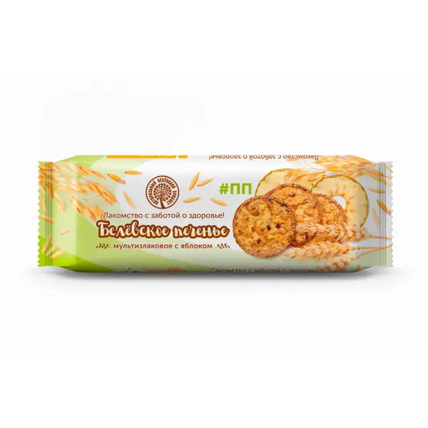БП Печенье мультизлаковое с яблоком 120 гр.