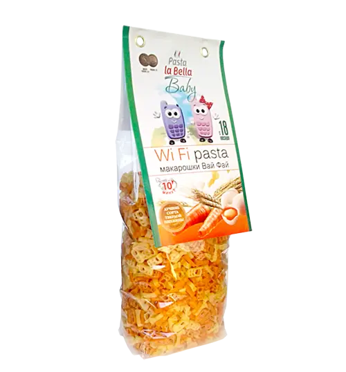 Pasta la Bella Baby Макарошки вай фай 250 гр.