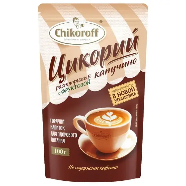Chikoroff Цикорий "Капучино" с фруктозой 100 гр.