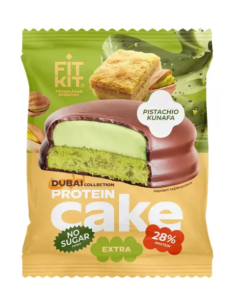 FK EXTRA Protein CAKE ФИСТАШКОВАЯ КУНАФА 50 гр.