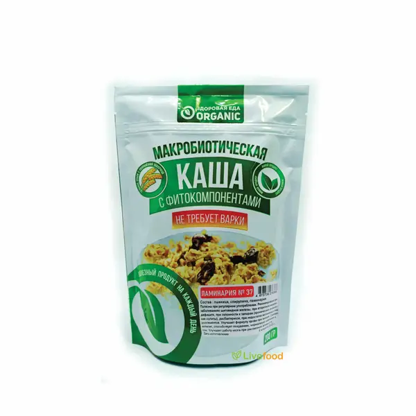 Organic Каша №37 "Ламинария" 200гр.