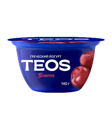 Савушкин өнімі Йогурт "Грек TEOS" шие 140 г жартылай фабрикат