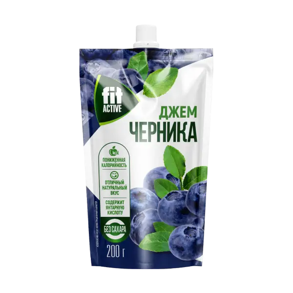 Fit Active Джем Черника 200 гр.