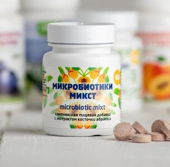 Микробиотики Микст Абрикос 60 таб.