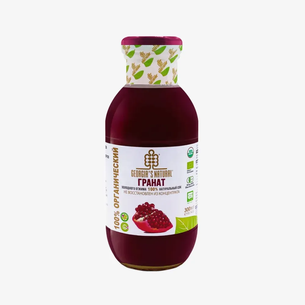 ORGANIC GEORGIAS NATURAL Гранатовый сок 300 мл