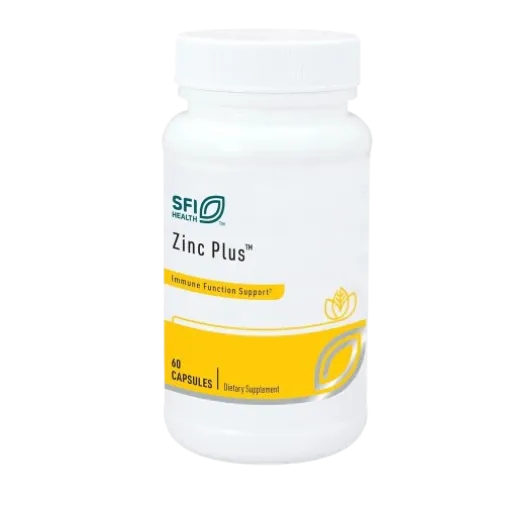 Klaire Labs Zinc Plus 60 caps.